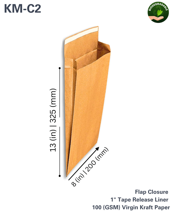 KM C2 purivana Kraft mailers V Gusseted Paper Mailers Courier Bags packb biodegradable packaging purivana Kraft mailers Bottom Gusseted Paper Mailers Courier Bags packb biodegradable packaging 1